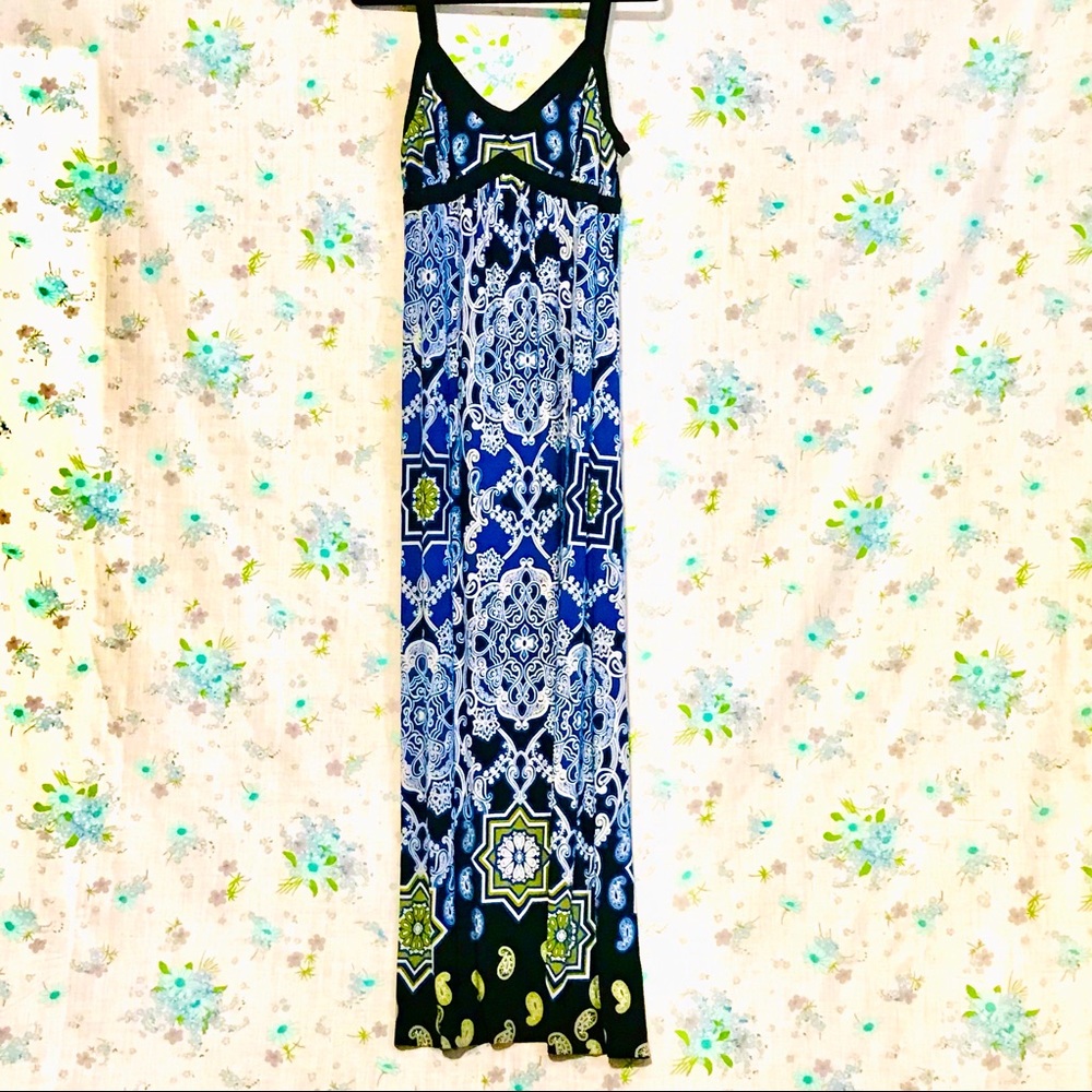 Apt. 9 Beautiful Boho Maxi Dress, Size Large